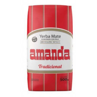 Yerba Maté - AMANDA - 500gr