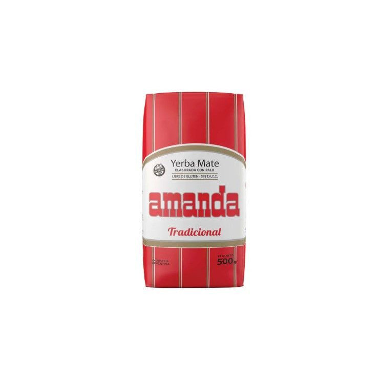 Yerba Maté - AMANDA - 500gr