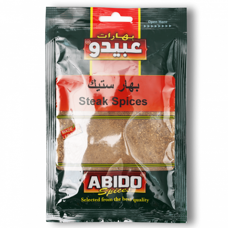 Epices de Steak - ABIDO - 50g