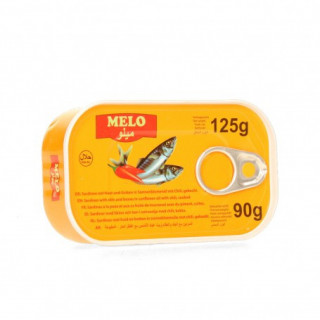 Sardines Chilli - MELO - 125gr