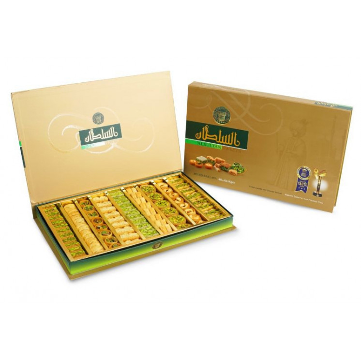 Assortiment de Baklawa (baklava) - ALSULTAN - 350gr