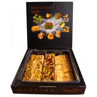 Assortiment de Baklawa (baklava) - MASSARA - 250gr