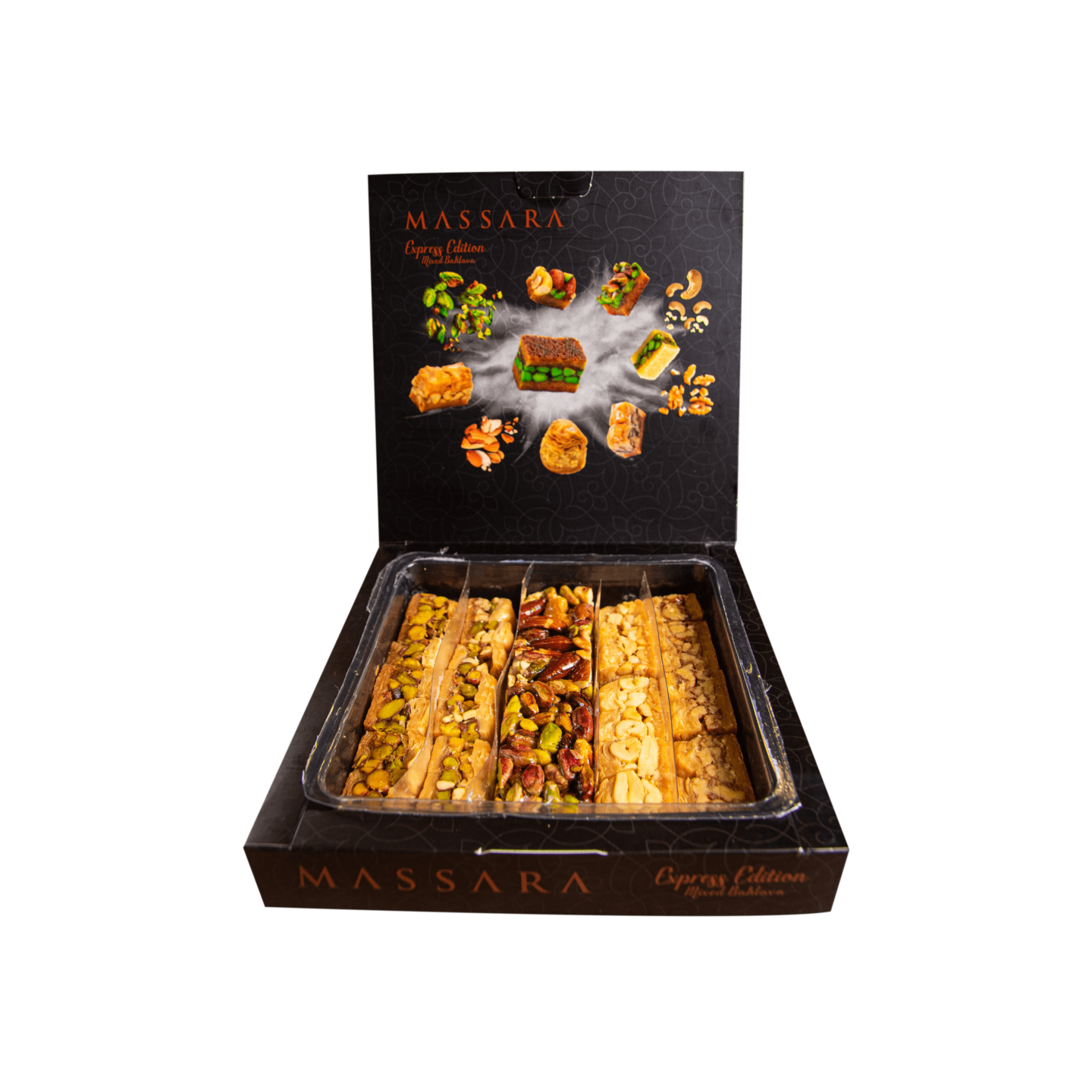 Assortiment de Baklawa (baklava) - MASSARA - 250gr