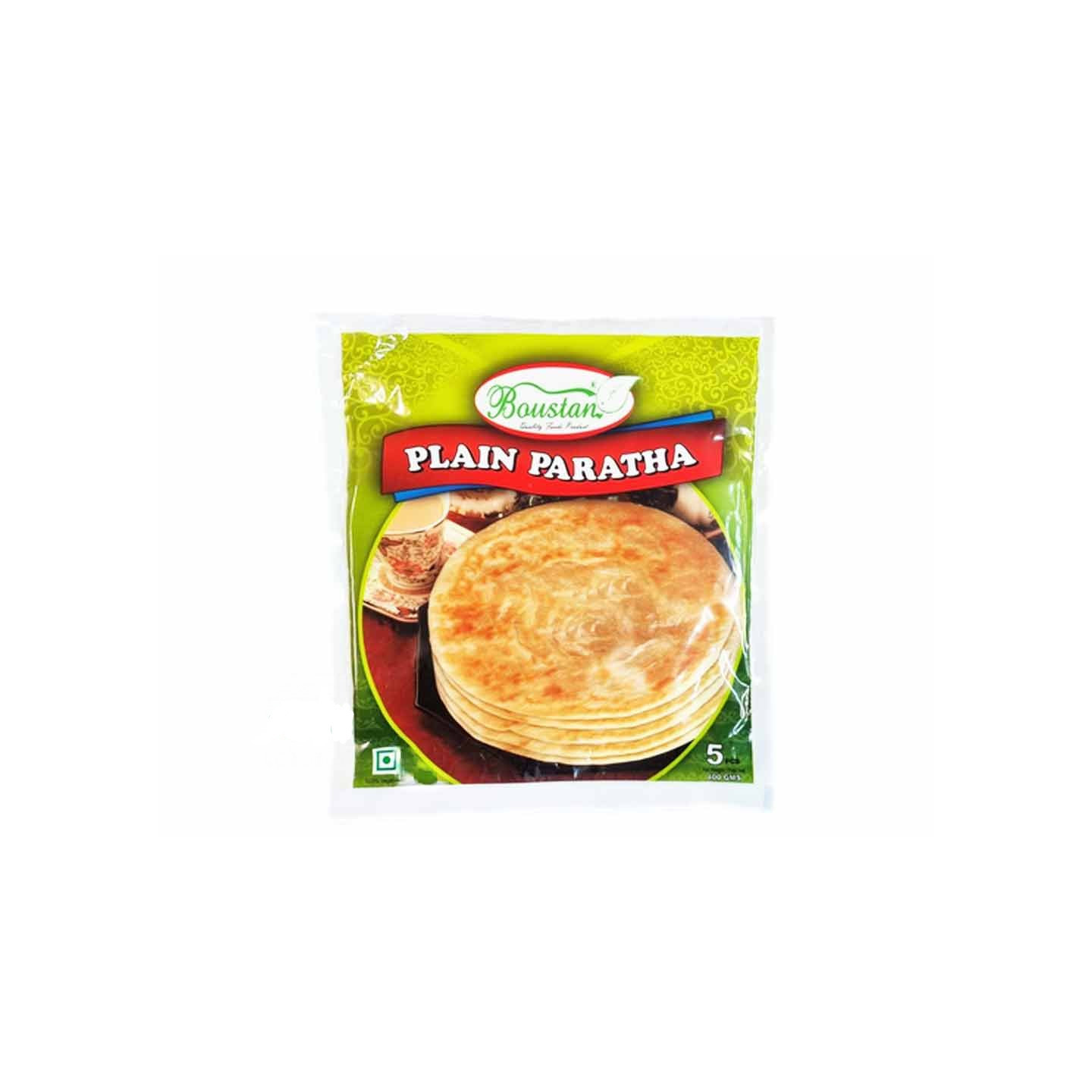 Paratha Natures Surgelées - BOUSTAN - 5 Pcs