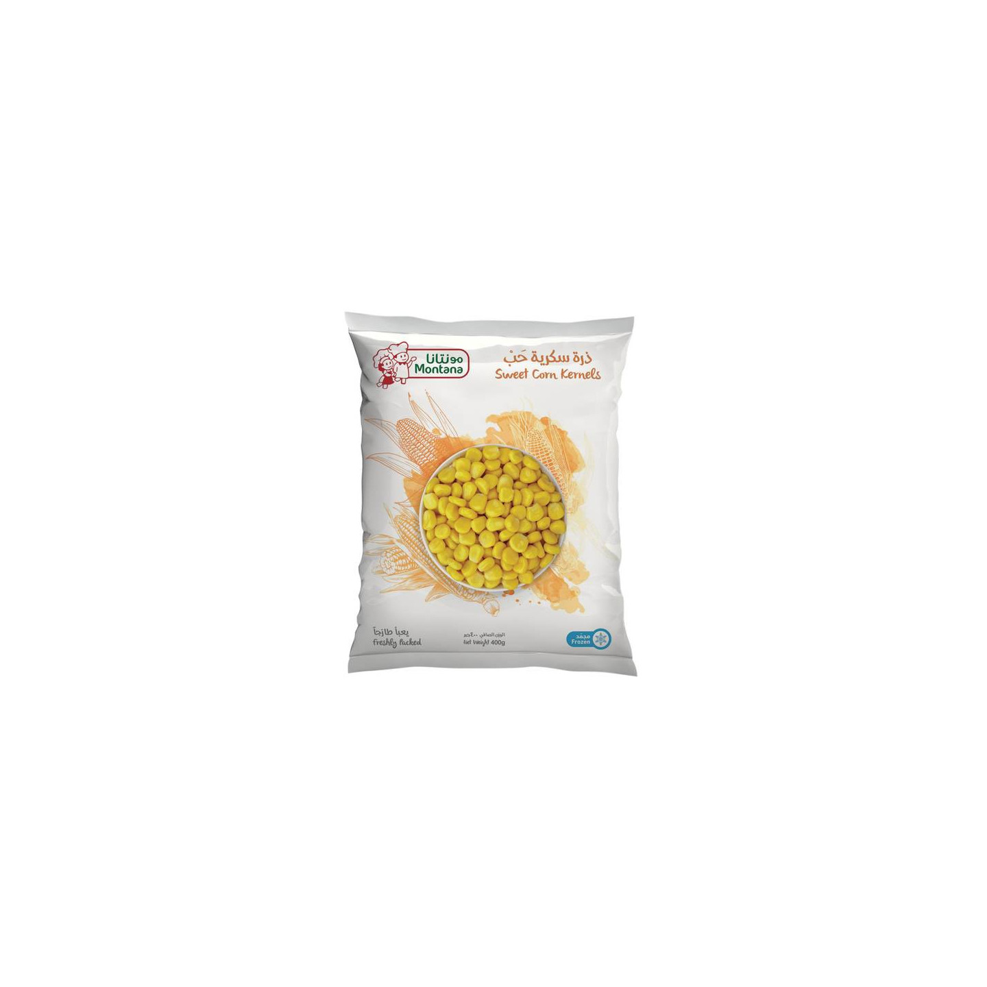 Grains de Maïs Doux Surgelés - MONTANA - 400 g