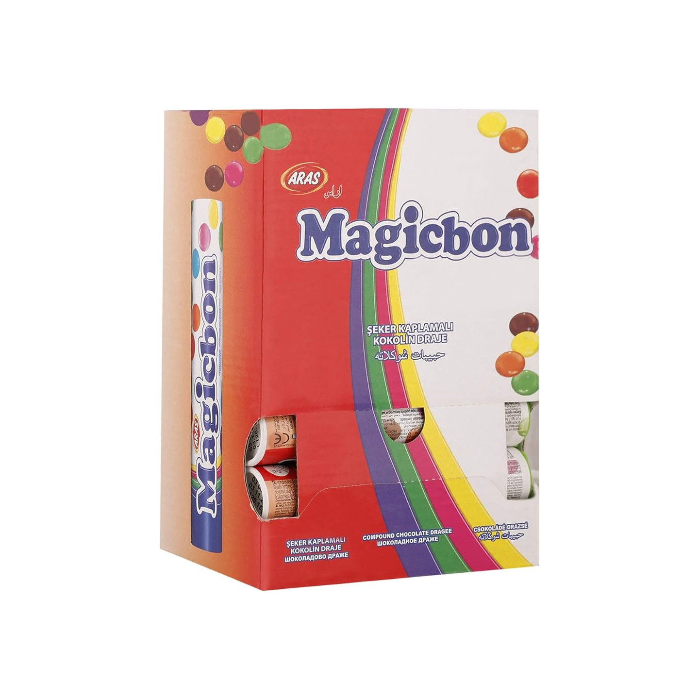 Chocolat Enduit de Sucre - MAGICBON - 10x24 g