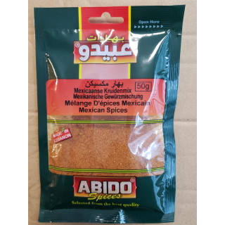 Mélange D'épices Mexicain - ABIDO - 50g