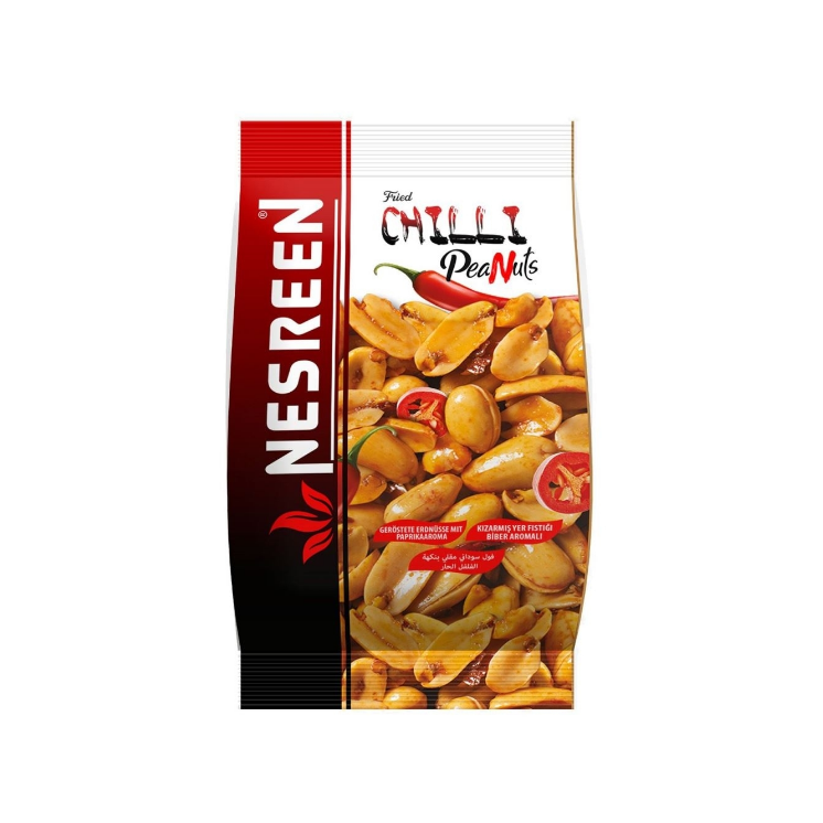 Cacahuètes Grillées à l'Arome de Chili - NESREEN - 100gr