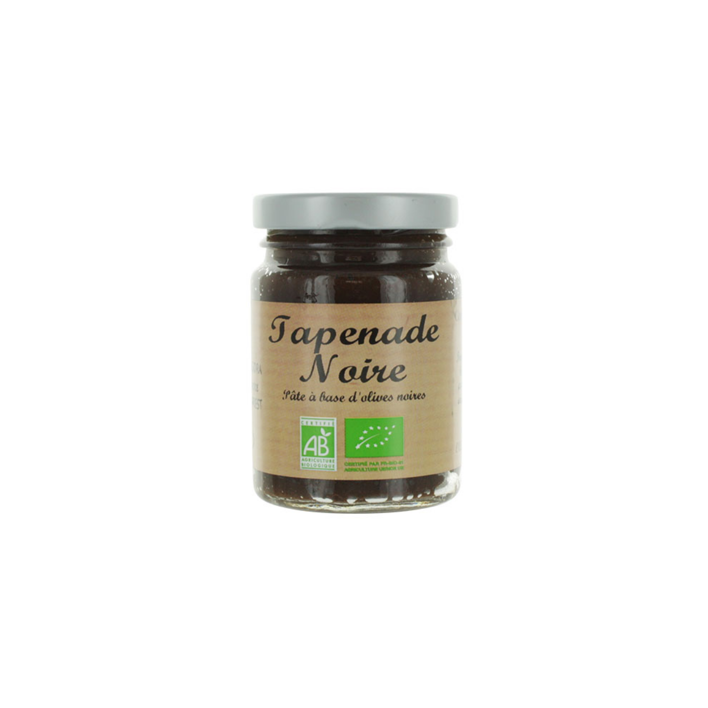 Tapenade Olives Noires BIO - AGIDRA - 90gr