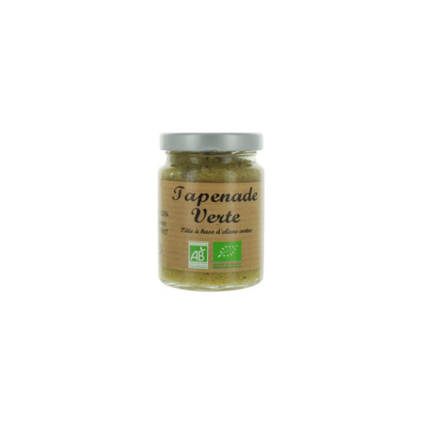 Tapenade Olives Vertes BIO - AGIDRA - 90gr