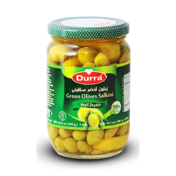 Olives Vertes (Salkini) - DURRA - 650g