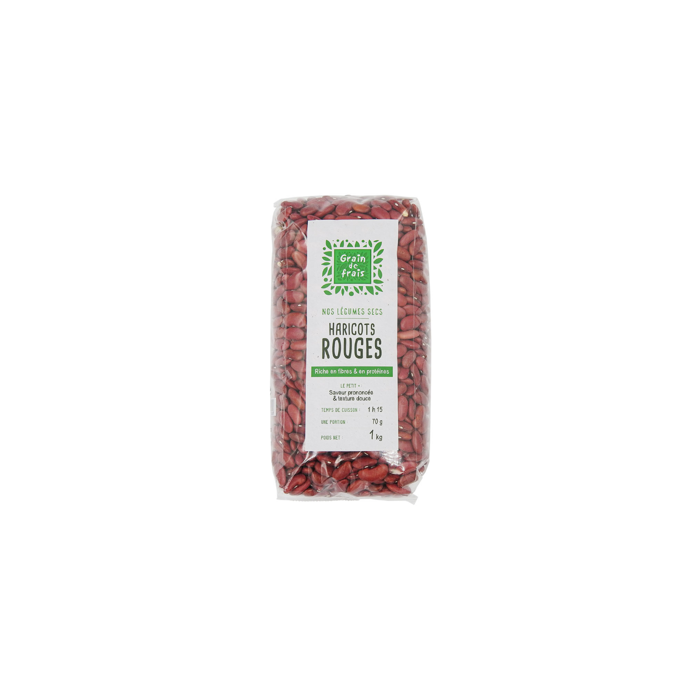 Haricots Rouges - GRAIN DE FRAIS - 1 kg