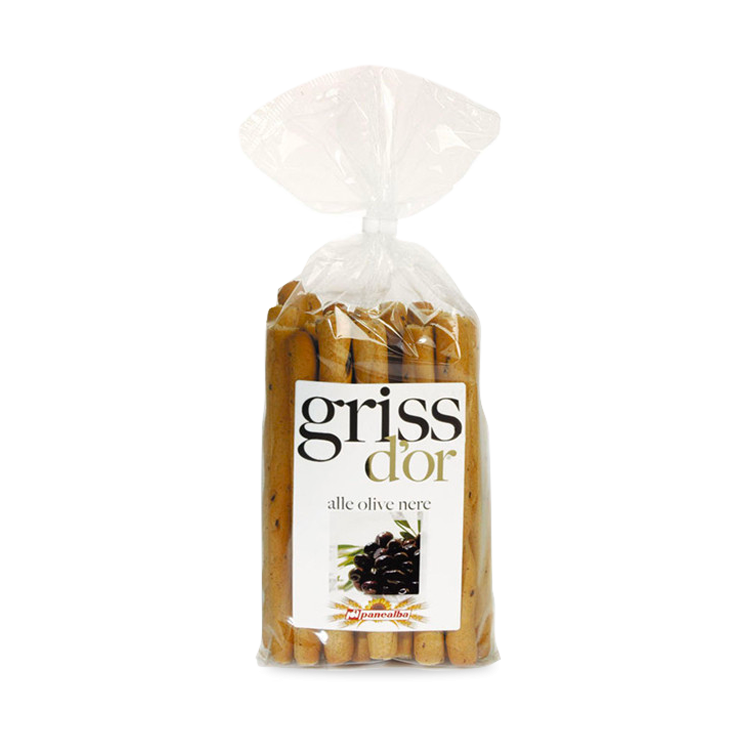 Bâtonnets de Pain aux Olives Noire (Kaak) - GRISS D'OR - 250gr