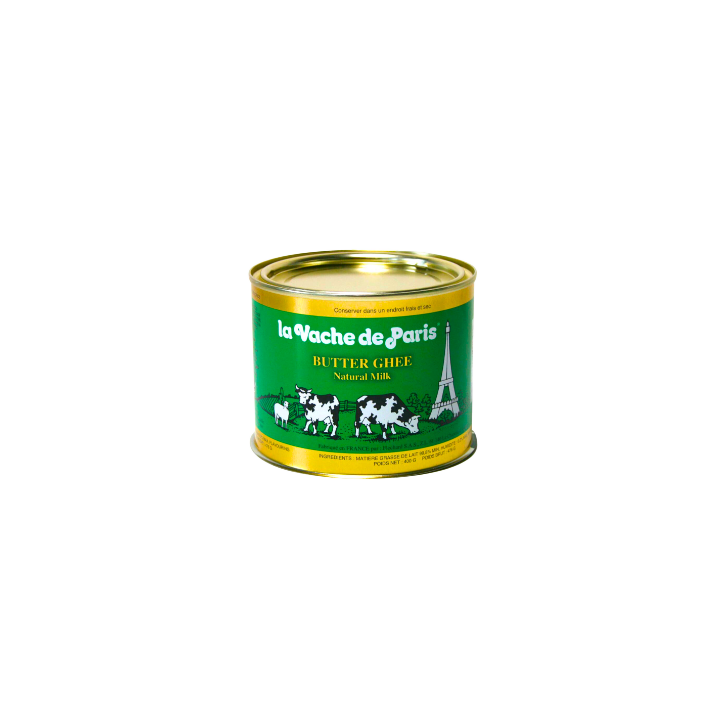 Beurre Clarifié / Ghee / Smen / Samneh - LA VACHE DE PARIS  - 400g