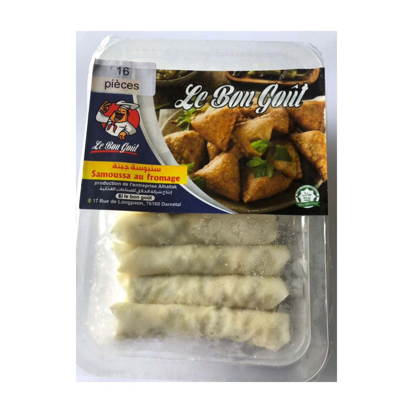 Cigares au Fromage Surgelés - LE BON GOÛT - 16p