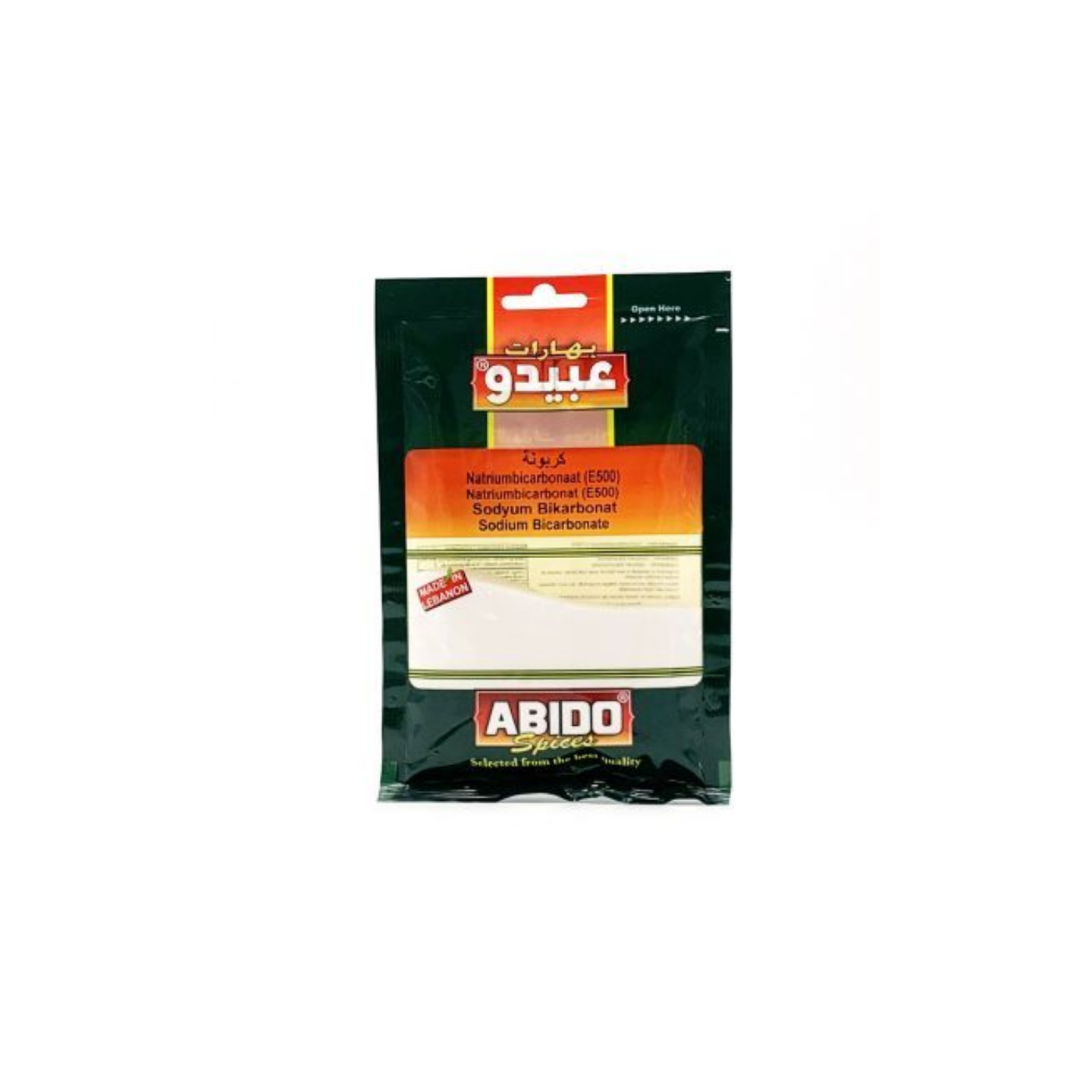 Bicarbonate de Sodium - ABIDO - 100gr