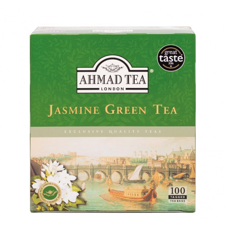 Thé Evert au Jasmin - AHMAD TEA - 100 sachets
