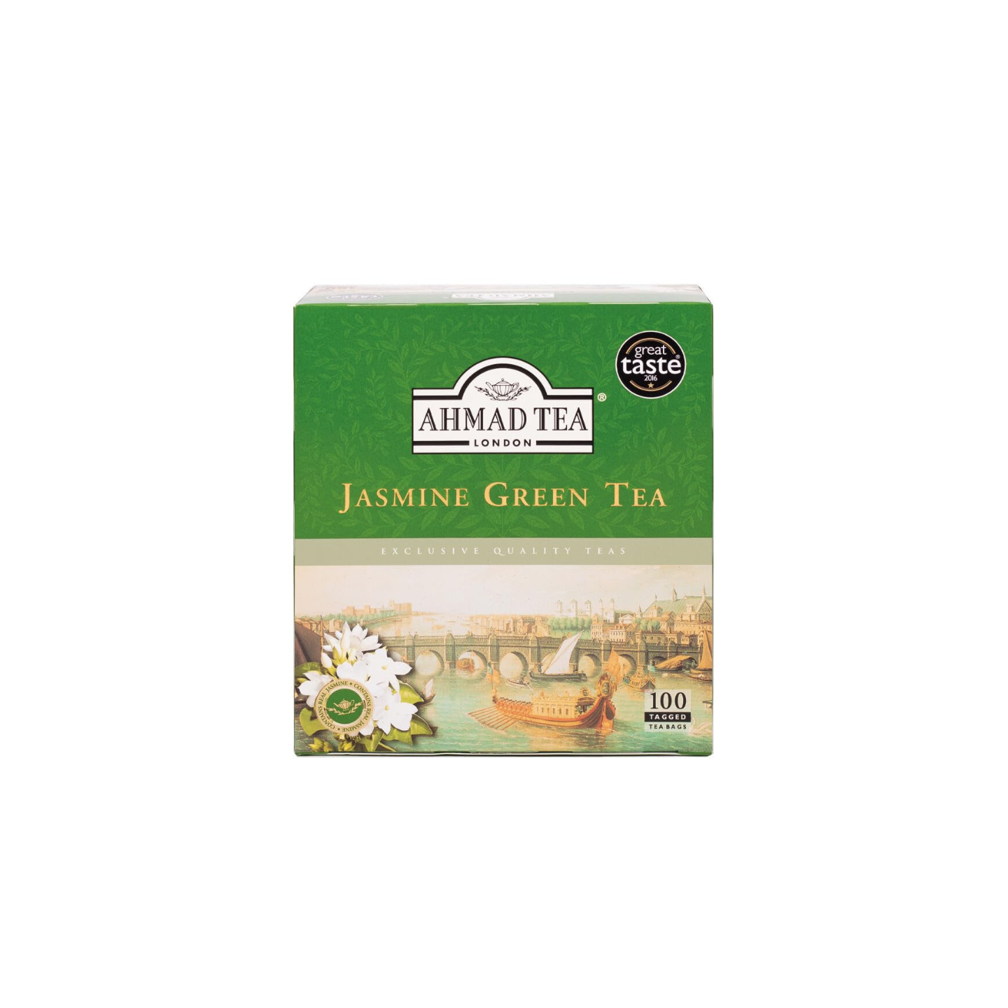 Thé Evert au Jasmin - AHMAD TEA - 100 sachets