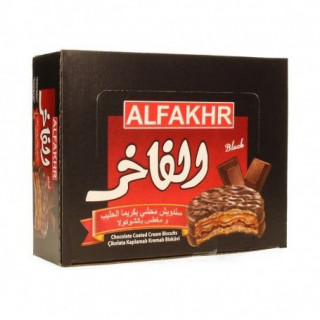 Biscuits à la Crème Enrobés de Chocolat - ALFAKHER - 12pc