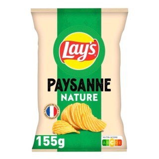 Chips Paysannes Nature - Lay's - 155gr