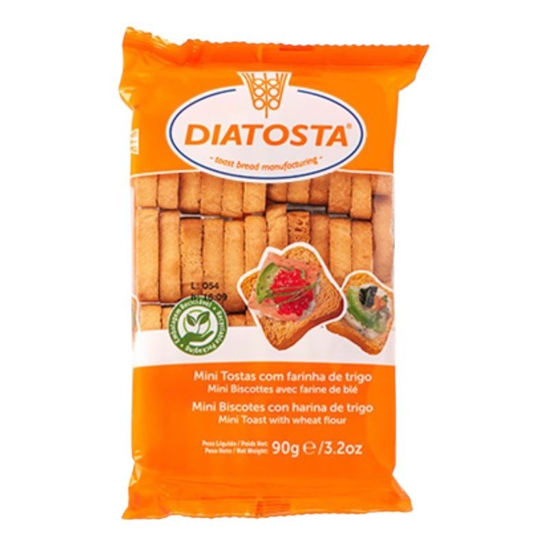 Mini Biscuittes Nature - DIATOSTA - 90G