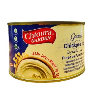 Houmous à la Tahina (Purée de Pois Chiches) - CHTOURA GARDEN - 420gr