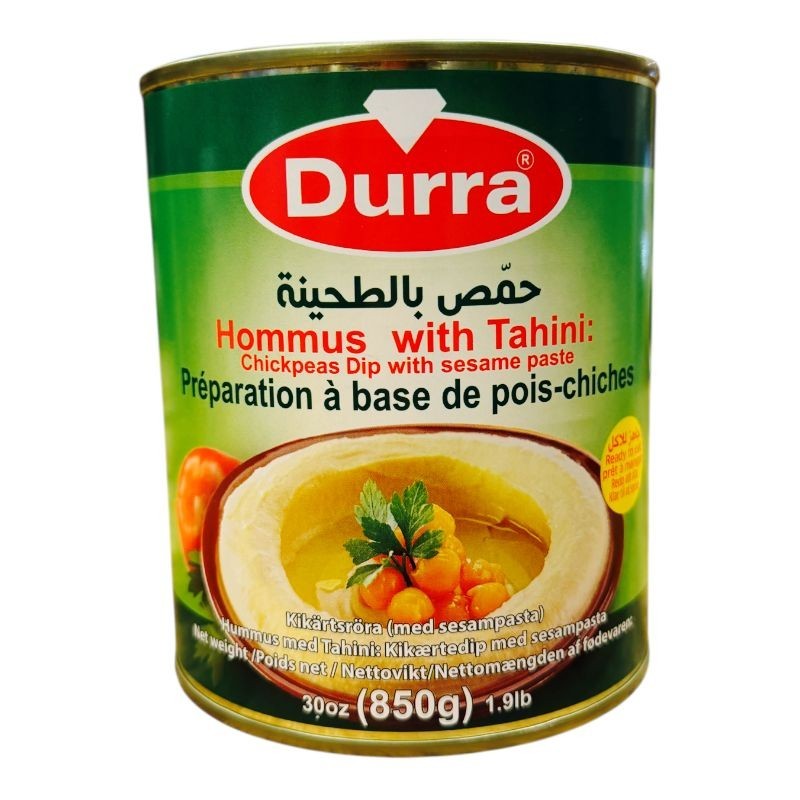 Houmous Extra Tahina (Purée de Pois Chiches) Spécial - DURRA - 850g