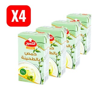 Houmous à la Tahina (Purée de Pois Chiches) - KASIH - 135gr x 4