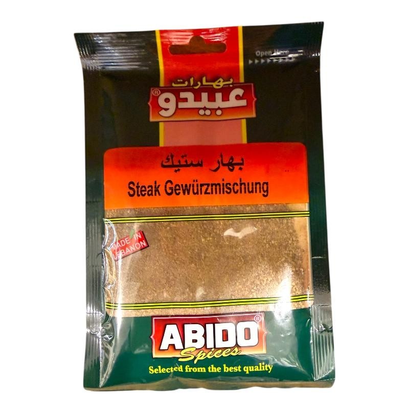 Epices de Steak - ABIDO - 50g