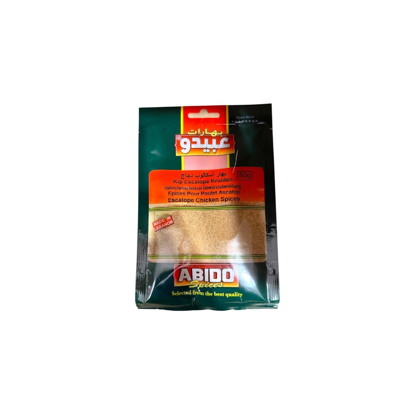 Epices pour Escalopes de Poulet - ABIDO - 50gr