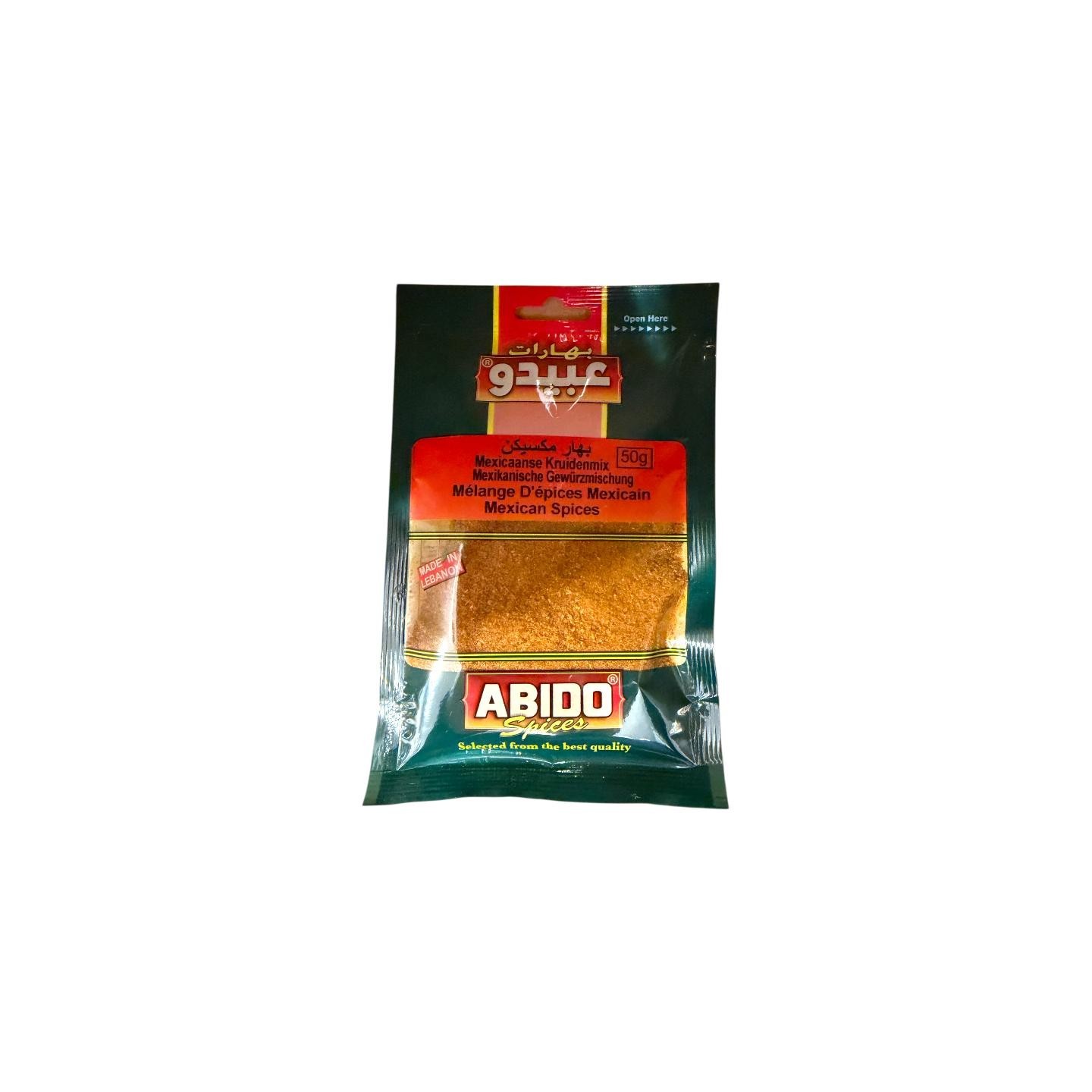 Mélange D'épices Mexicain - ABIDO - 50g