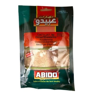 Epices pour Shawarma Viande - ABIDO - 50gr