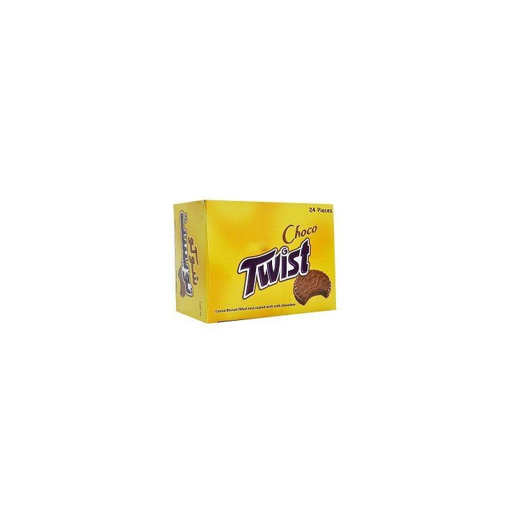 Biscuits au Chocolat Enrobés au Chocolat - Twist KATAKIT - 24pc