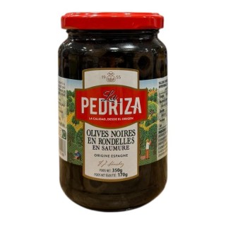 Olives noires en rondelles La Pedriza - 170g