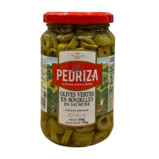Olives vertes rondelles La Pedriza - 170g