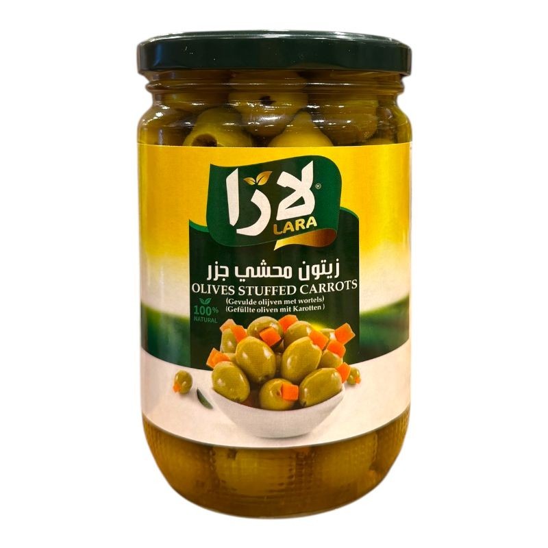 Olives Farcies aux Carottes  - LARA - 660gr