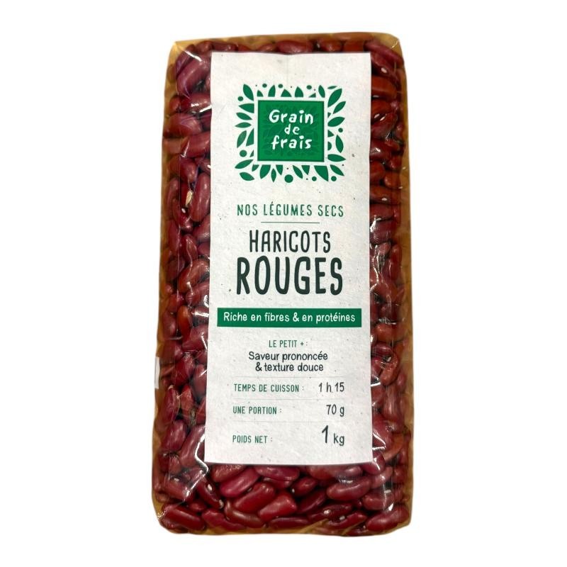Haricots Rouges - GRAIN DE FRAIS - 1k