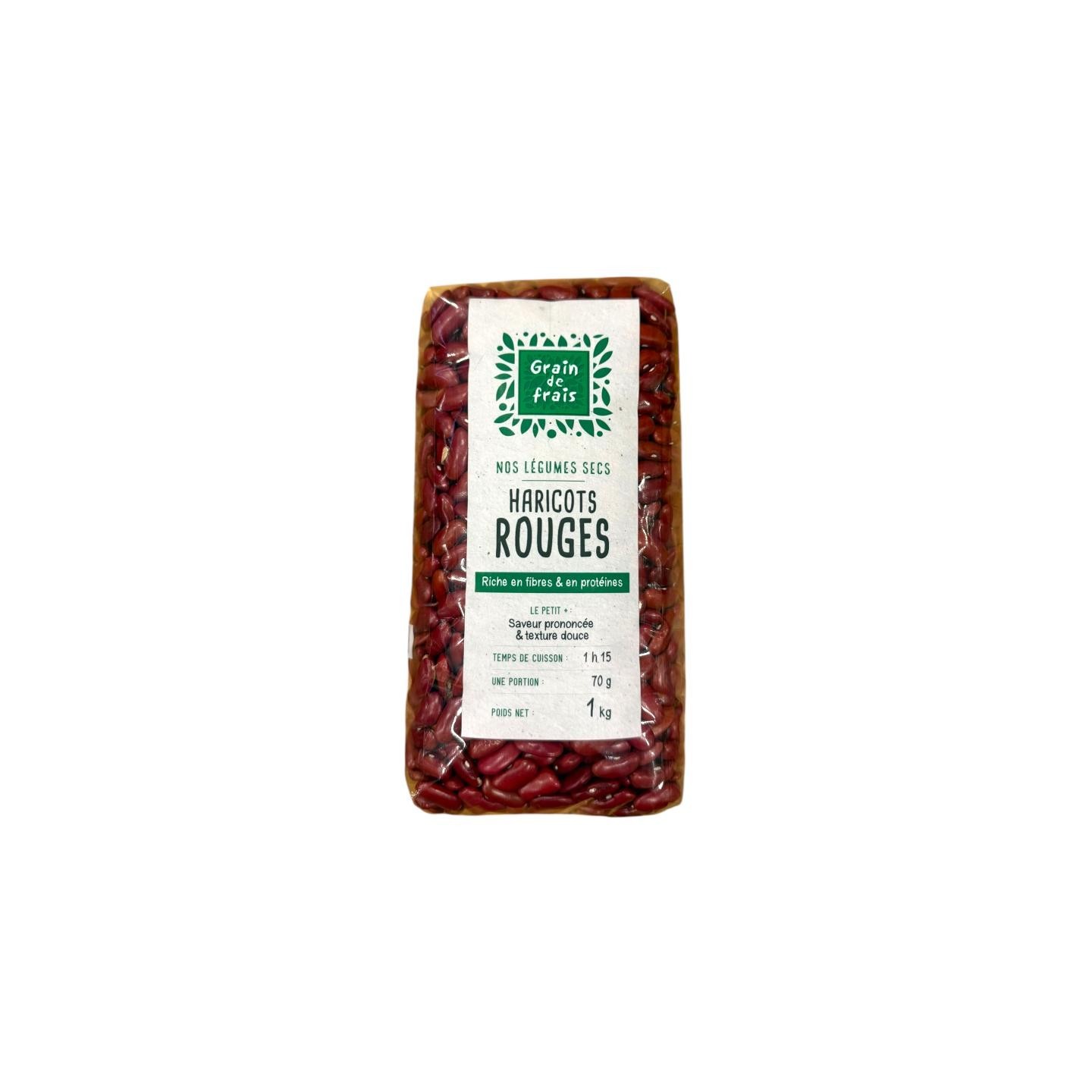 Haricots Rouges - GRAIN DE FRAIS - 1k
