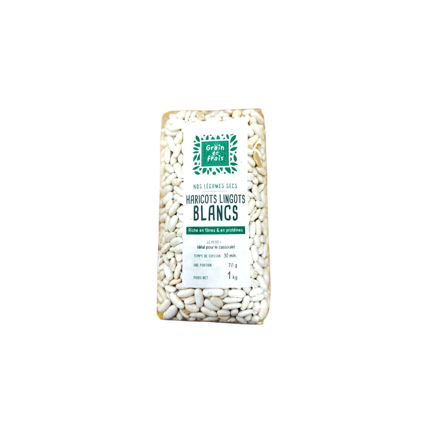 Haricots Blancs - GRAIN DE FRAIS - 1k