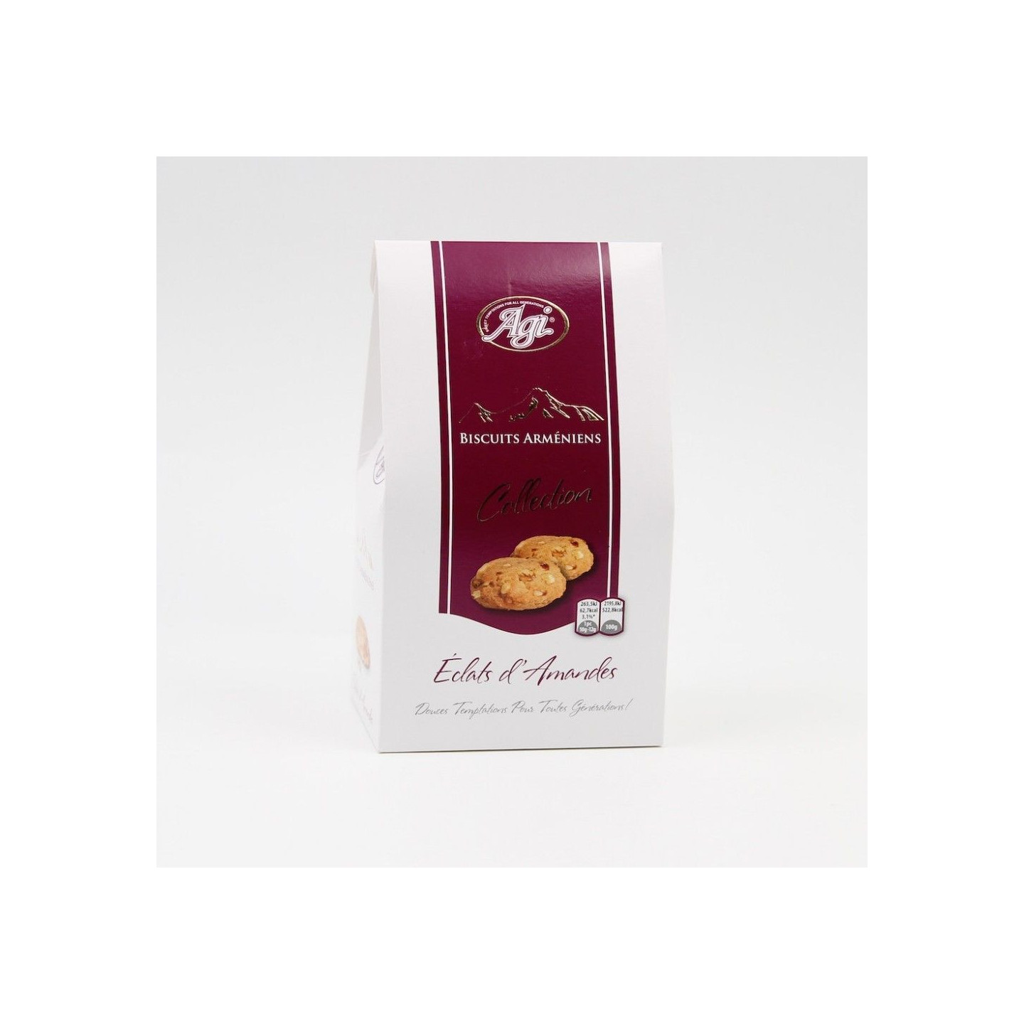 Biscuits Éclats d'Amandes - AGI - 160g