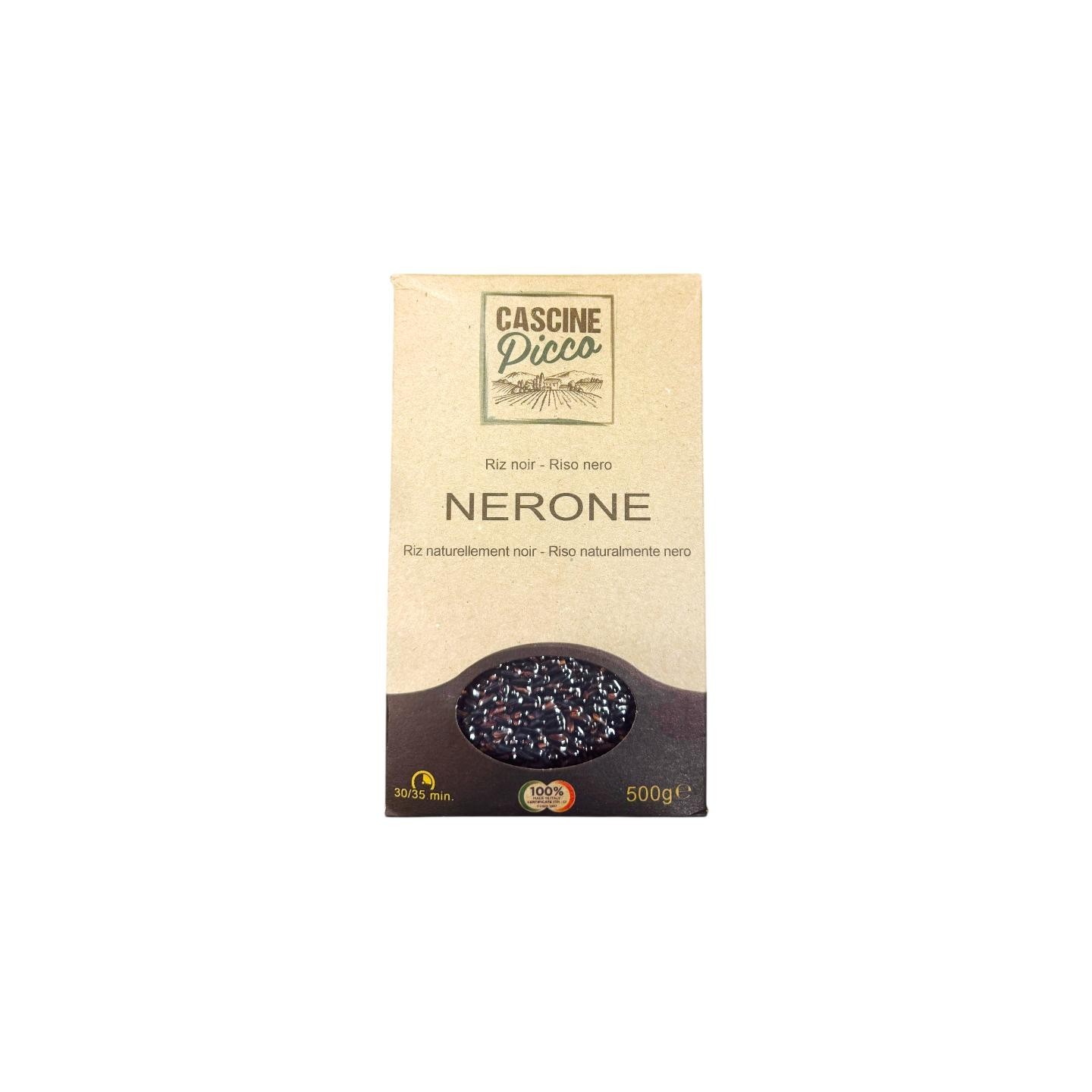 Riz noir Nerone d’Italie 500g