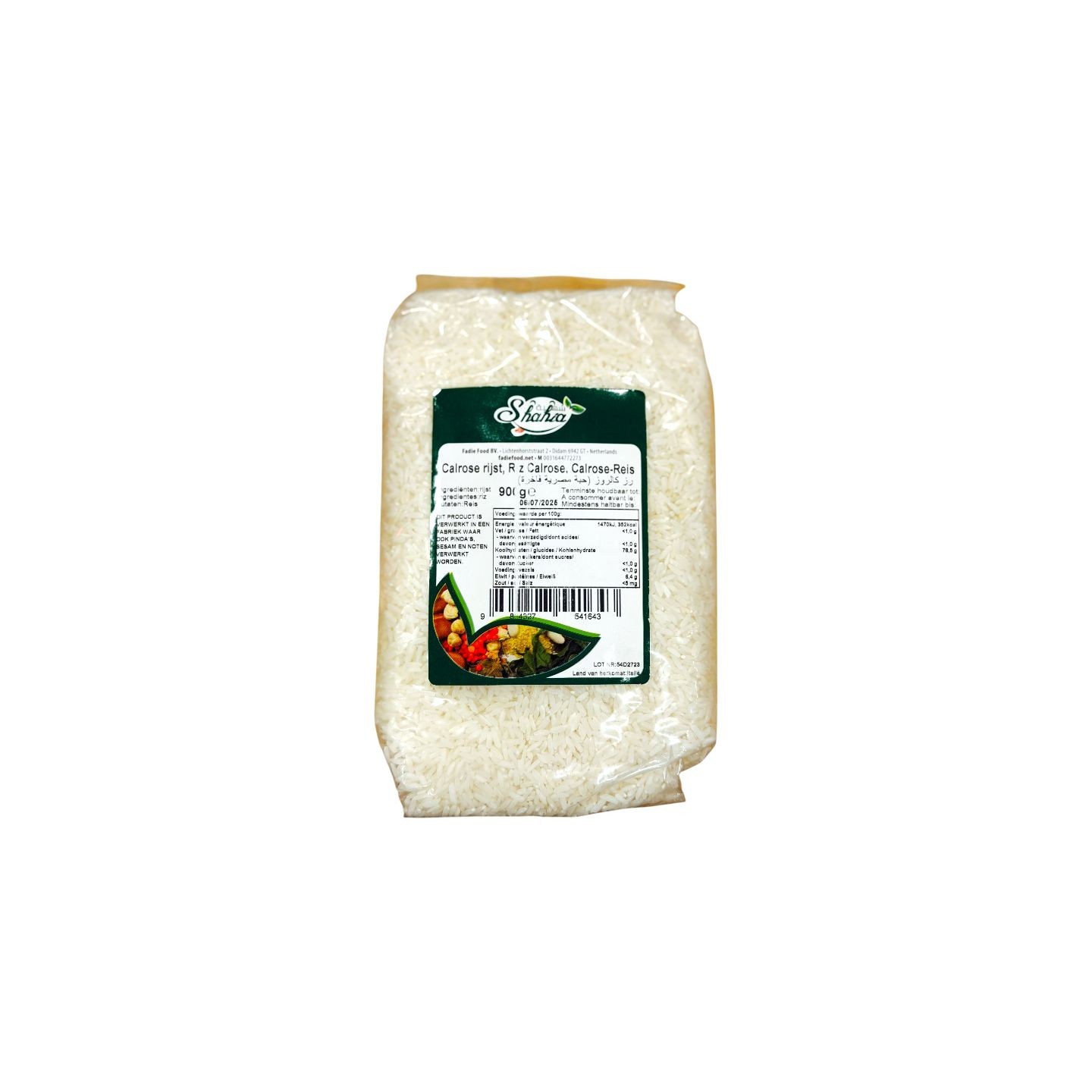 Riz Calrose - SHAHIA - 900gr