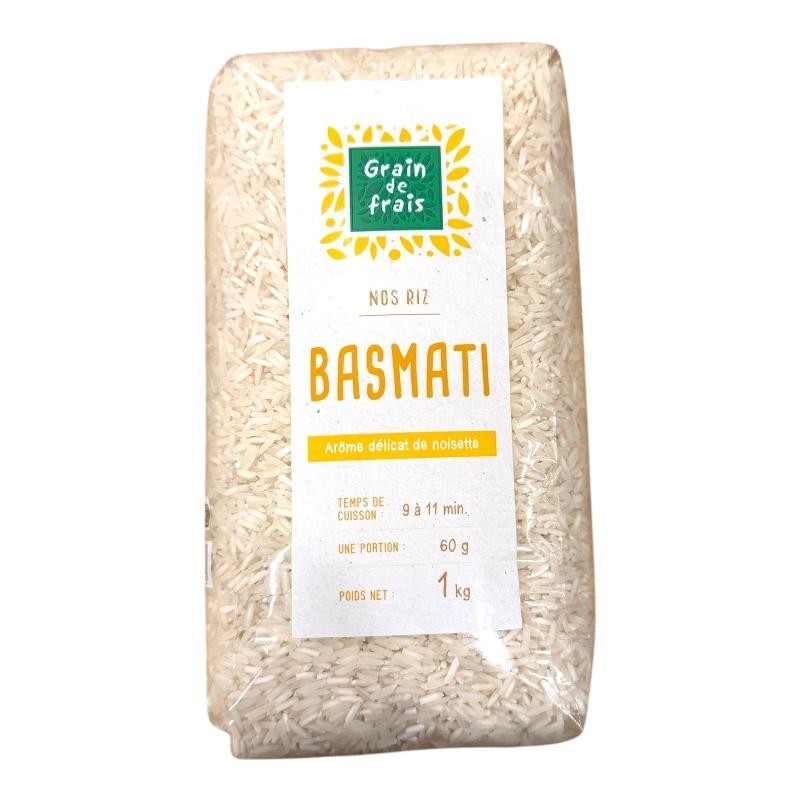 Riz Basmati - GRAIN DE FRAIS - 1kg