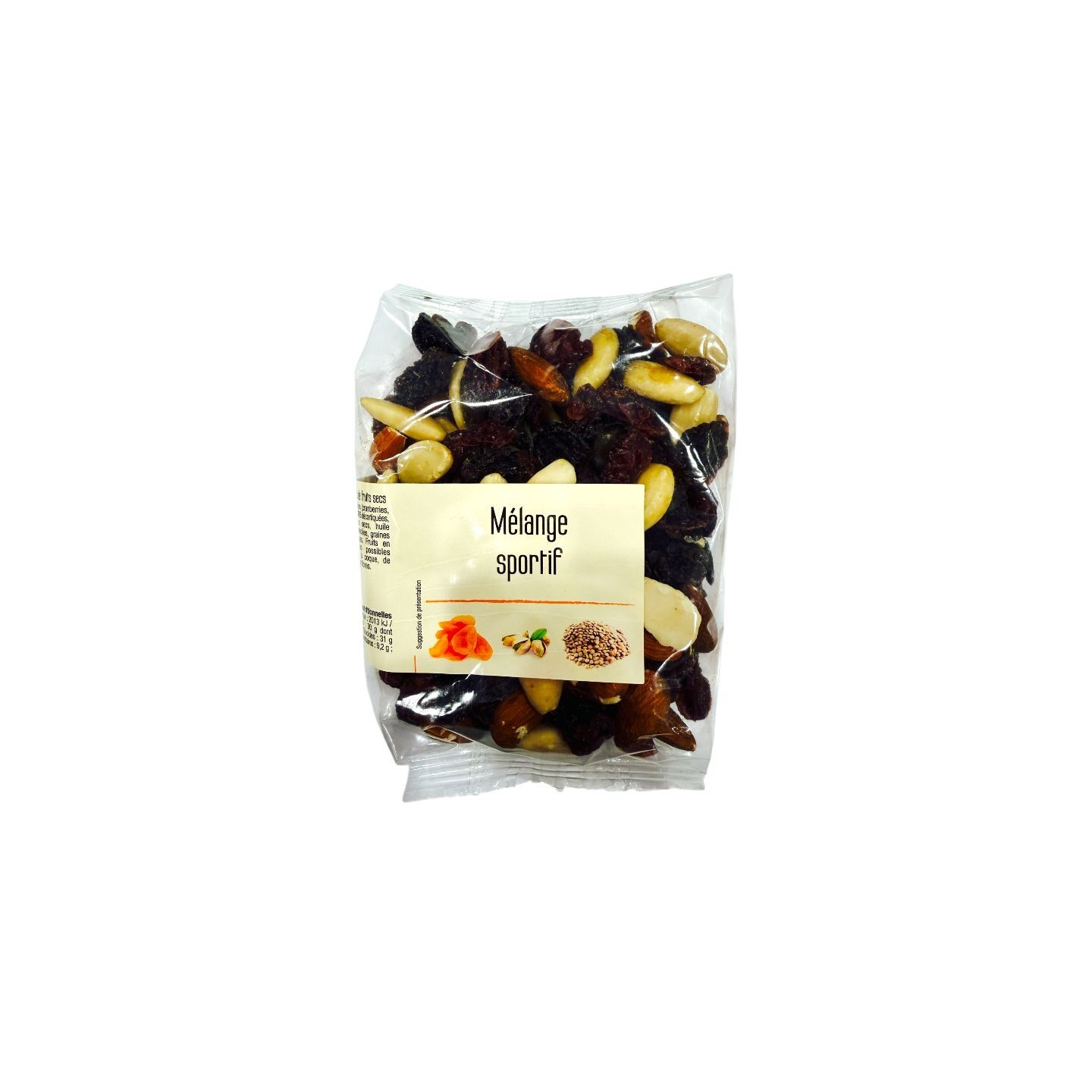 Fruits Secs (Mélange Sportif) - AGIDRA - 200Gr