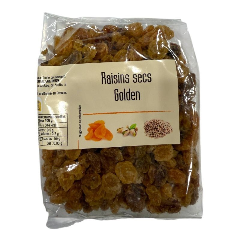 Raisins de Secs (Golden Jumbo) - 240Gr