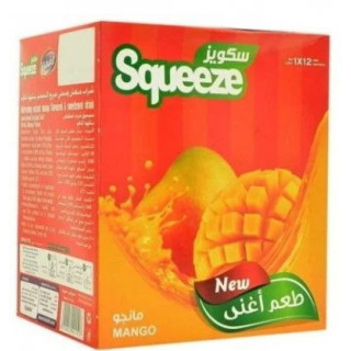 Boisson instantanée Mangue - SQUEEZE - 12 x 1L