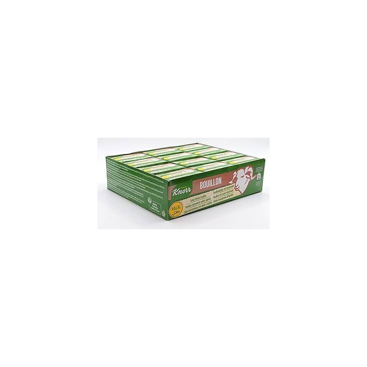 Bouillon Déshydraté Aromatisé agneau - KNORR - 36*18gr