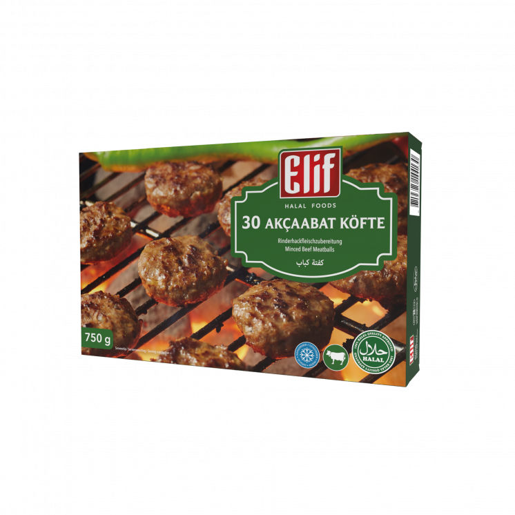 Boulettes de Viande Hachée Épicée (Akçaabat Kofté) Surgelées - ELIF - 30pcs