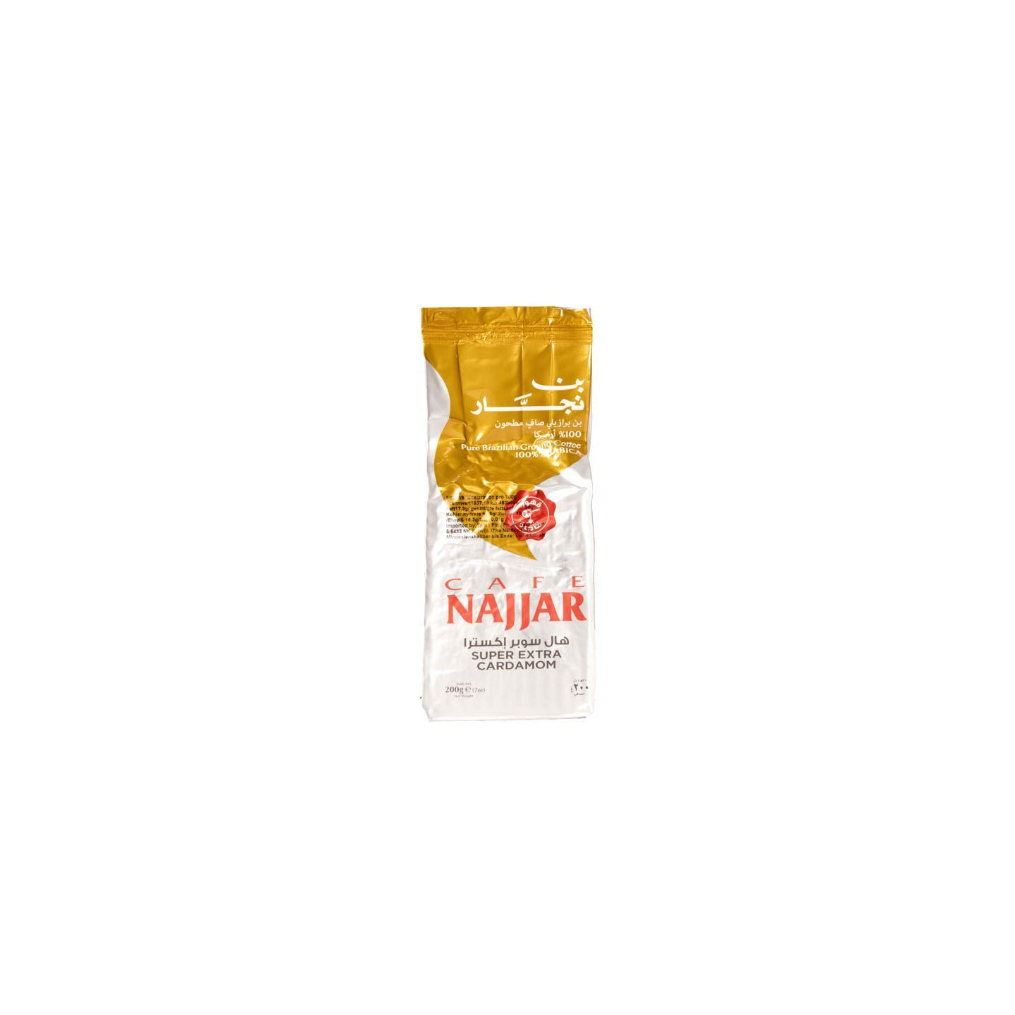 Café 100% Arabica Super Extra Cardamome - NAJJAR - 200gr