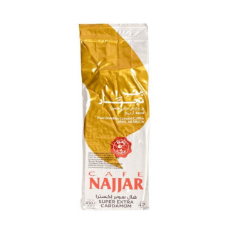 Café 100% Arabica Super Extra Cardamome - NAJJAR - 450gr